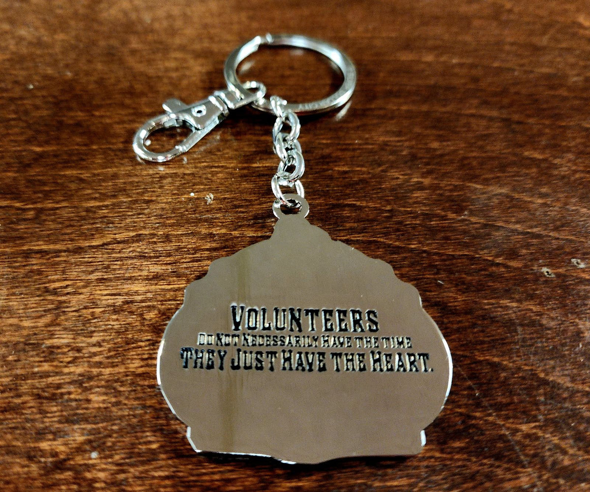 Fire in the Hole Logo Keychain – Silver Dollar City