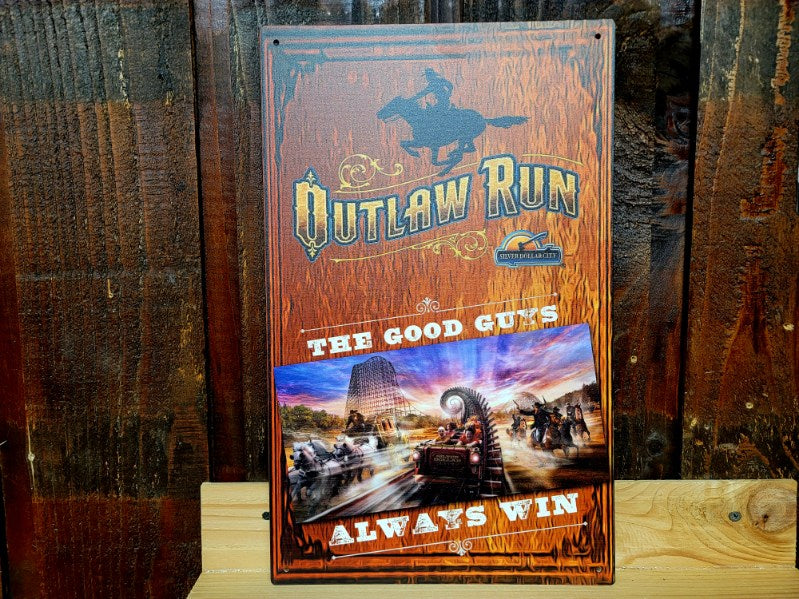 Silver Dollar City Tin Sign Collection